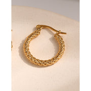 Twisted Gold Elegance